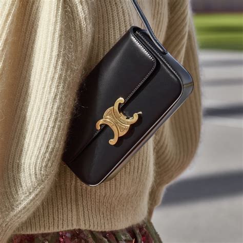 celine triomphe pronunciation|celine triomphe crossbody bag.